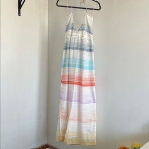 O'Neill Multicolor Striped Maxi Dress